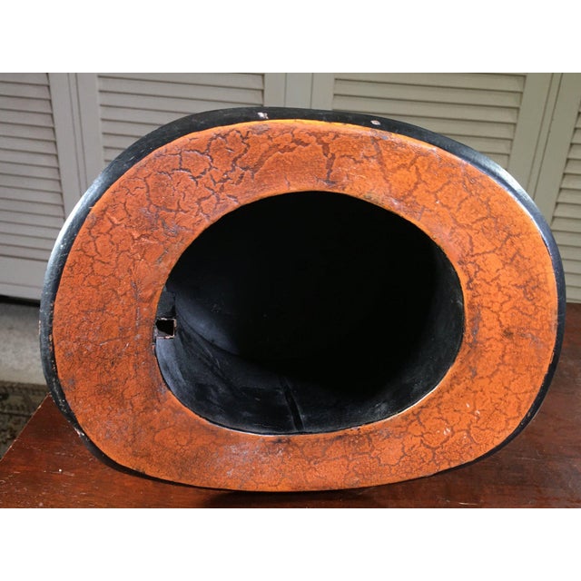 Folk Art Vintage Milliner’s Top Hat Trade Sign For Sale - Image 3 of 6