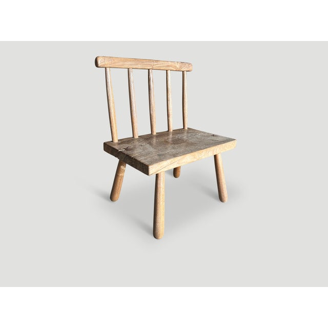 Andrianna Shamaris Wabi Sabi Chair or Side Table For Sale - Image 17 of 18