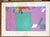 Original Signed Arlene Slavin "Jackman 1975" Large Framed Screenprint With Acrylic For Sale - Image 9 of 12
