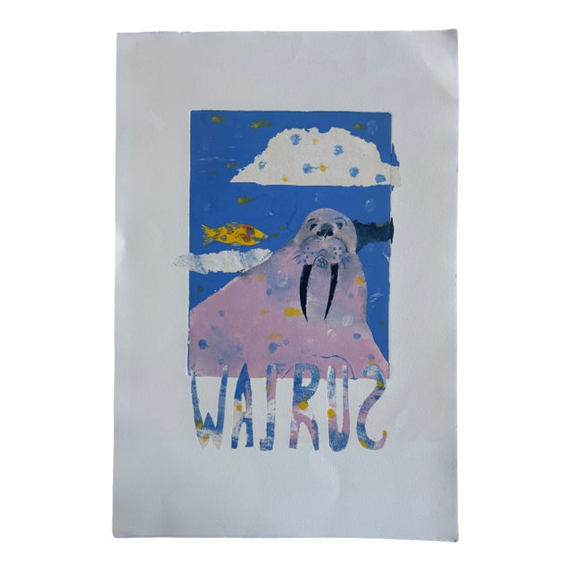 Walrus Print, 1980s For Sale