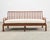 Michael Taylor Pair of Michael Taylor Style Ming Inspired Hardwood Sofas For Sale - Image 4 of 18