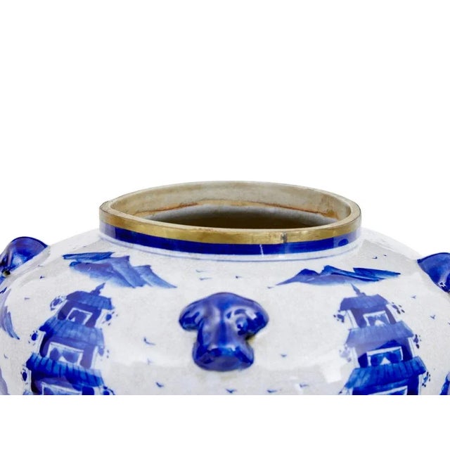 Decorative Ceramic Ginger Jar, 1960s For Sale - Image 4 of 7