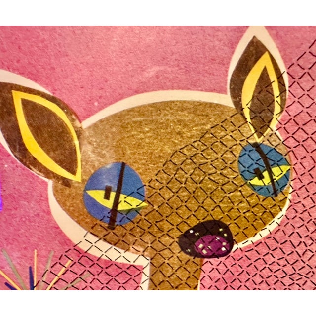 Sculpture Materials Barry Roseman's Intriguing Mixed Media 1991 "Basic Dog and Cat in Conversation With a Collage by Dixie Hall" For Sale - Image 7 of 9