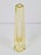 1960s Citrine Drop Cut Engraved Glass Vase by Antonin Drobnik for ZBS, 1960s For Sale - Image 5 of 14