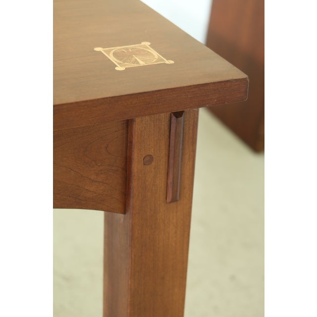 Stickley Harvey Ellis Inlay Cherry Dining Room Table Chairish