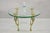 Vintage Regency Maison Jansen Style Brass Swan & Glass Small Round Coffee Table For Sale - Image 10 of 12