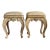 Vintage Italian Casa De Arte Paoletti Carved Stools - A Pair For Sale
