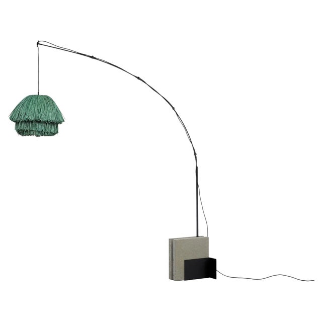 Beige Green Fran S Stand Floor Lamp by Llot Llov For Sale - Image 8 of 8