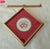 American Remember the Maine Us Navy Ship Flags Souvenir Framed Linen 1898 For Sale - Image 3 of 5