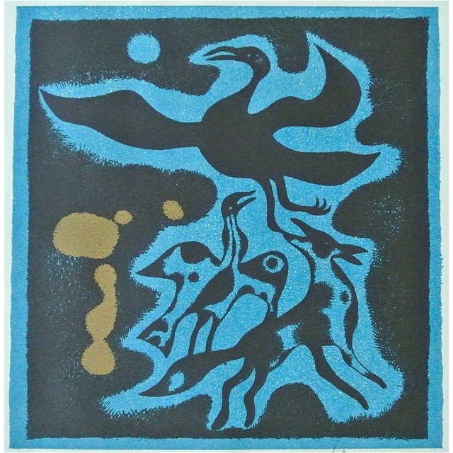 Original serigraph silkscreen prints by German/Canadian expressionist Yargo de Lucca (1925-2008) from the “Canada Suite”...