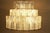 Vintage Three-Tier Glass Pendant Light by Rupert Nikoll, 1950 For Sale - Image 3 of 18