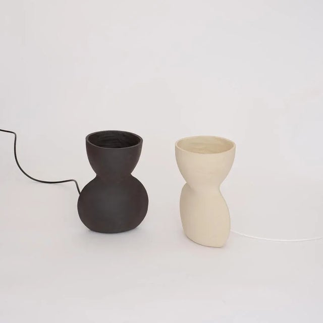 Not Yet Made - Made To Order Small Unira Black Lamp by Ia Kutateladze For Sale - Image 5 of 7