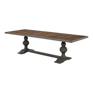 Grey Painted Dining Table For Sale