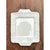 Late 20th Century Vintage Italian Embossed Ceramic Tray For Sale - Image 5 of 13