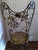 Metal 1950s Vintage Italian Flower Gilt Iron Sculptural Chair For Sale - Image 7 of 12