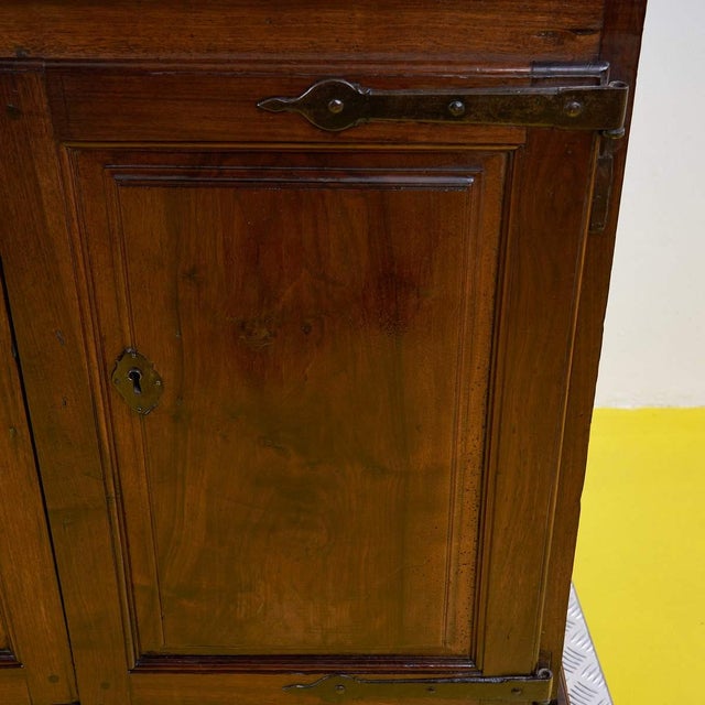 Antique Walnut Pantry Cupboard For Sale - Image 5 of 18
