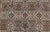 Ivory Antique Persian Joshegan Rug in Ivory Background With Blue, Green, & Copper 7'10 X 10'9 For Sale - Image 8 of 11