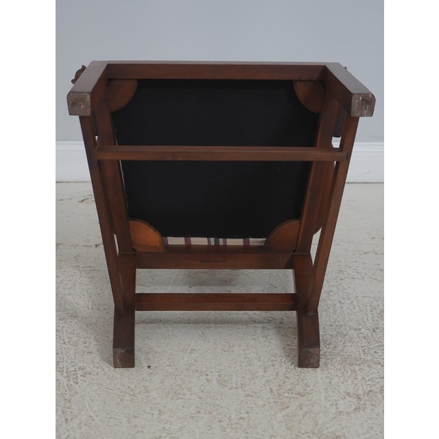 Pair of Eldred Wheeler Cherry Chippendale Style Armchairs For Sale - Image 16 of 18