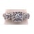 Modern 10 Karat Two-Tone Gold Diamond Engagement Ring 0.60 TDW, Size 7.25 For Sale - Image 3 of 9