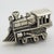 Vintage Italian Handmade Genuine Sterling Silver 925 Locomotive Train Figurine, 1970s For Sale - Image 6 of 13