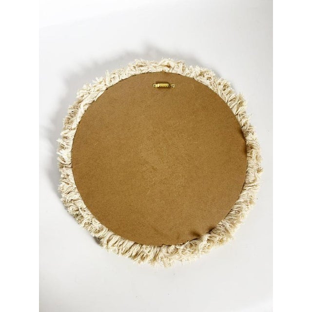 21st Century Mirror with Fabric Frame, France For Sale - Image 9 of 10
