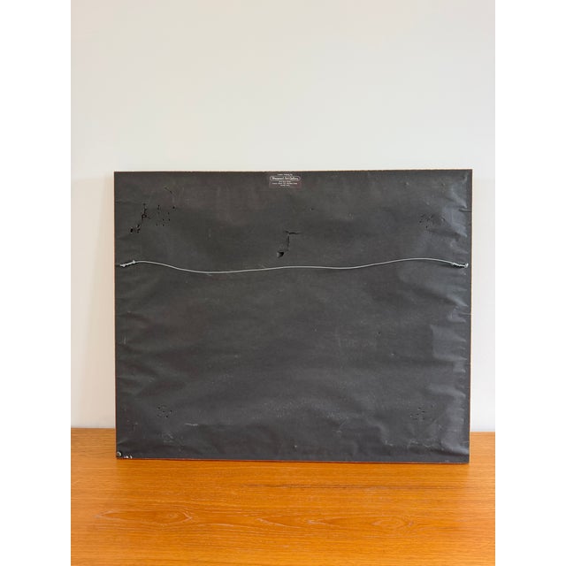 1980s Original Signed Fritzner Louis Haitian Jungle Painting | Framed Oil on Canvas | 30" X 24" For Sale - Image 6 of 6