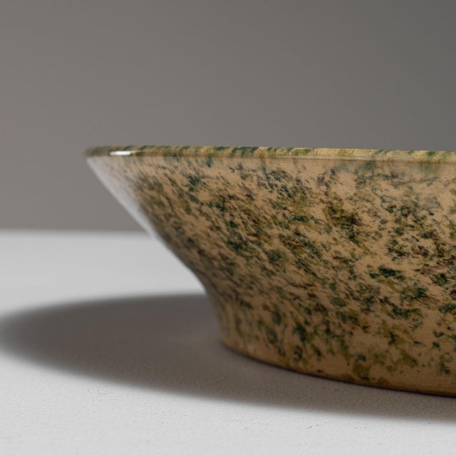 French Early 20th Century France Tan Ceramic Serving Piece For Sale - Image 3 of 15