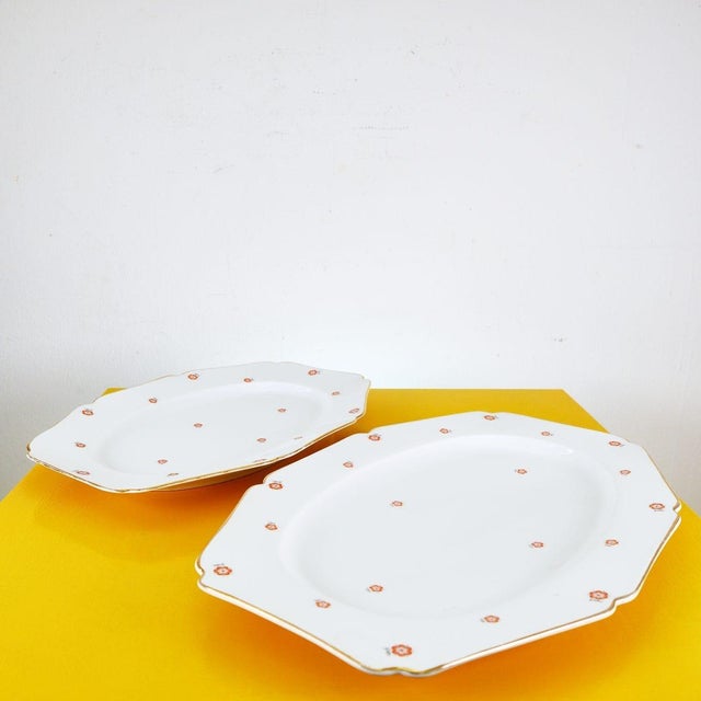 Ceramic Ceramic Plates from Heinrich & Co Selb Bavaria, Set of 2 For Sale - Image 7 of 7
