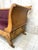 Art Deco Violet Jacquard Velvet and Walnut Wood Canape Sofa For Sale - Image 6 of 10