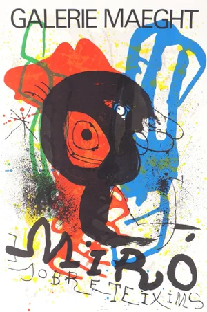 Joan Miro, Sobreteixims, Original Signed Lithograph