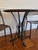 French Country Vintage French Industrial Bistro Table & Chairs For Sale - Image 3 of 13