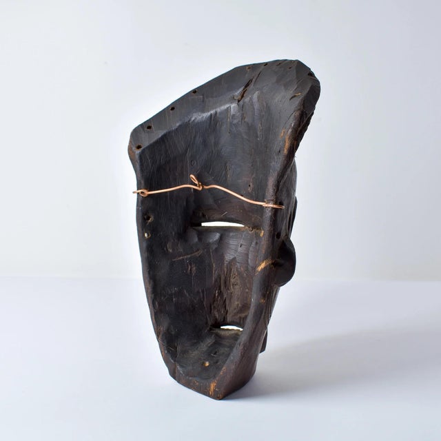 Dark Gray Early 20th Century Chokwe Mask Wood For Sale - Image 8 of 11