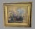 Antique Oil Painting Floral Still Life Roses Flowers Monogrammed Gilt Frame For Sale - Image 6 of 10