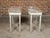 Pair of French Louis XVI 18th Century Painted Console Tables with Marble Tops For Sale In Atlanta - Image 6 of 12