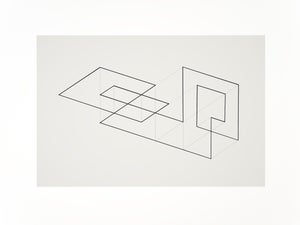 Josef Albers "Formulation : Articulation" Portfolio I Folder 13 Left Side Print