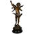 Bronze Cupid Statue on Marble Base For Sale - Image 5 of 5