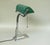 Art Deco Bankers Lamp in Chrome-Plated and Green Enameled Shade, 1920s For Sale - Image 6 of 18