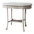 Antique White Wicker Sunroom Table For Sale