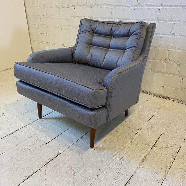 Mid Century Modern Milo Baughman Style Club Chair For Sale - Image 13 of 13
