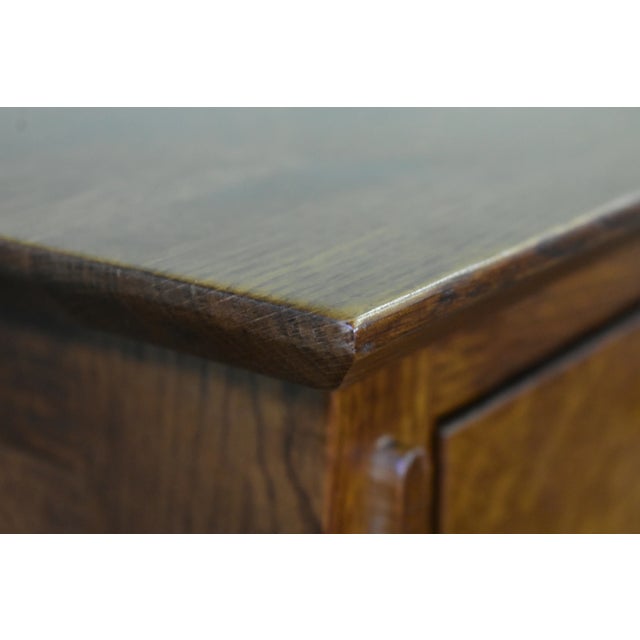 Mission Mission Style Tapered Leg 2 Drawer Nightstand - Michael's Cherry For Sale - Image 3 of 7