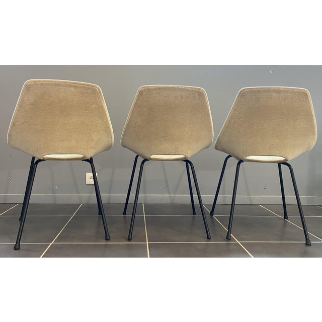 Vintage Barrel Chair by Pierre Guariche Steiner, 1950s For Sale - Image 3 of 18