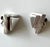 Modern Bird Motif Sterling Silver Necklace and Earrings Set Graziella Laffi For Sale - Image 12 of 14
