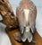 Vintage Original Hand Carved Wood Chas Derascavage Bird Decoy Sculpture Statue For Sale - Image 13 of 17