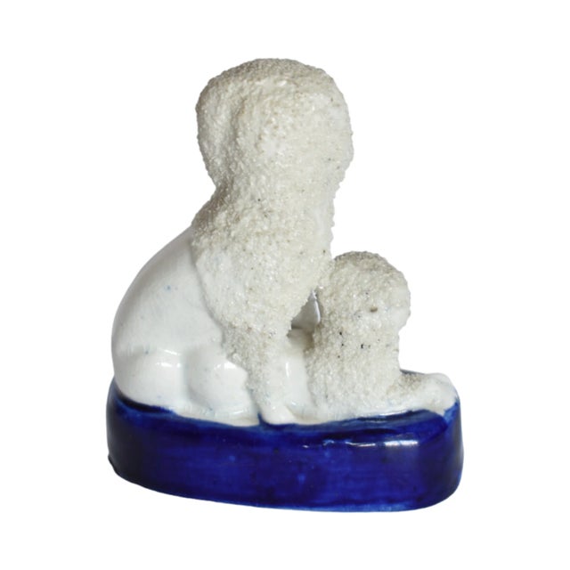 Mathilda and Her Staffordshire Poodle Puppies and Their Portrait by Susannah Carson For Sale In San Francisco - Image 6 of 11