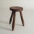 French Brutalist Tripod Stool For Sale - Image 12 of 16