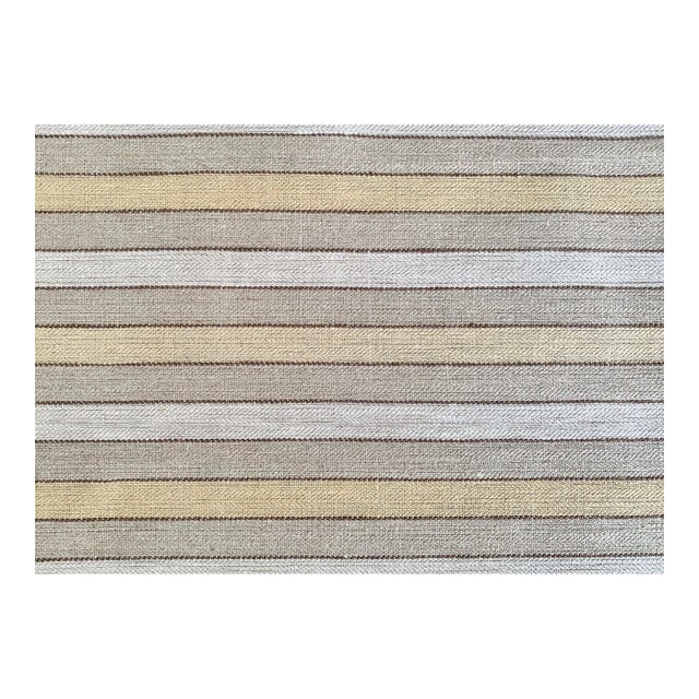 Plum Textiles Senora Yellow Linen For Sale