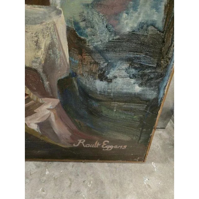 Artist: Rault Eggens Period: 19th century Style: Modern Art Condition: Good condition Material: Oil painting Width:...