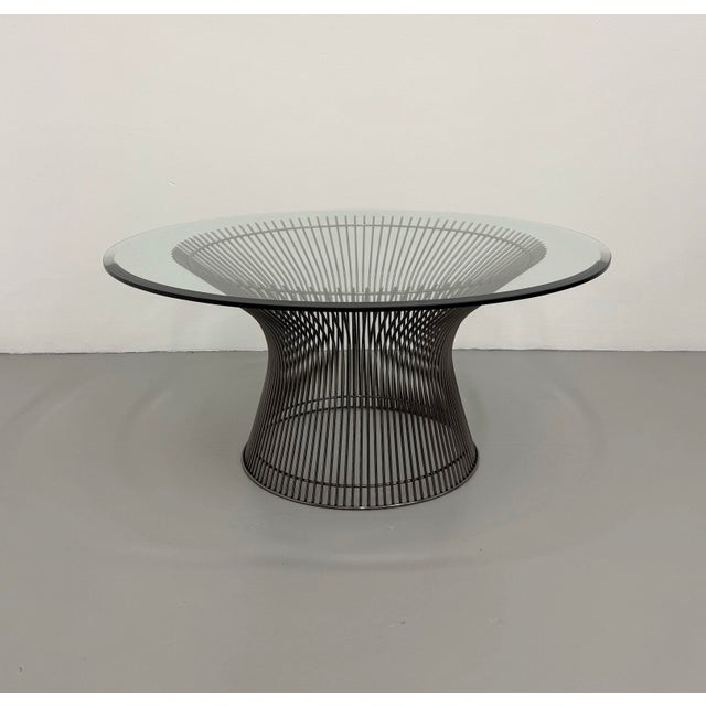 Metal Vintage Coffee Table After Warren Platner for Knoll For Sale - Image 7 of 7