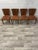 Spiderleg Table and Chairs by Halabala, Set of 5 For Sale - Image 10 of 16