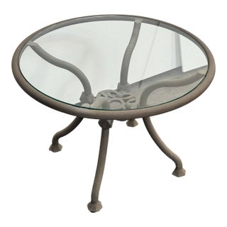Terra Furniture Renaissance Outdoor Side Table For Sale